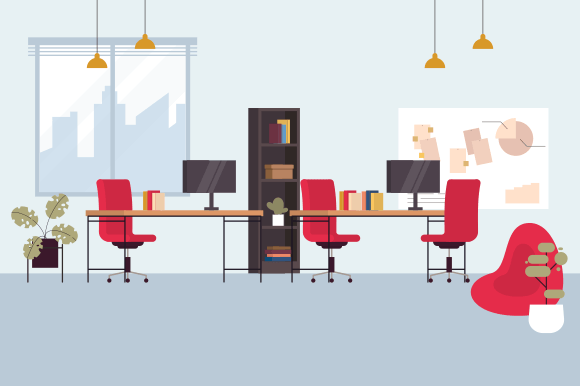 Download Creative and Modern Workplace - Work Collection
