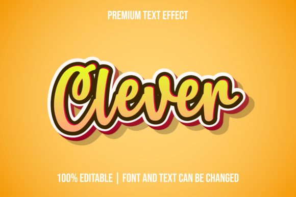 Download Clever 3d Yellow Text Effect Templates - Templates Collection