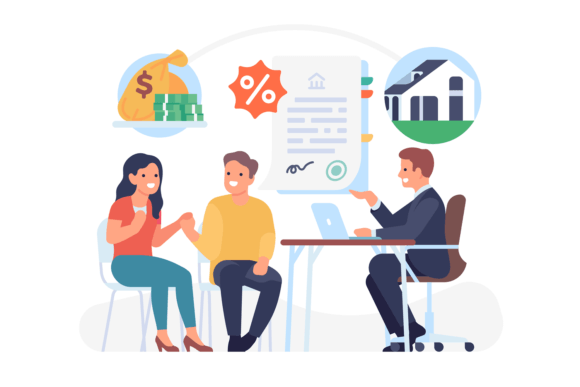 Download Mortgage Credit Service. Young Family in - Mortgage Collection