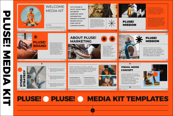 Download PLUSE! Media Kit PowerPoint Templates - Templates Collection