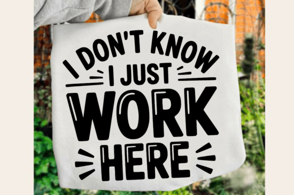 Download Funny Work Quote SVG Design - Work Collection
