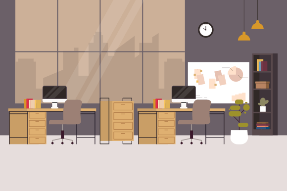 Download Creative and Modern Workplace - Work Collection