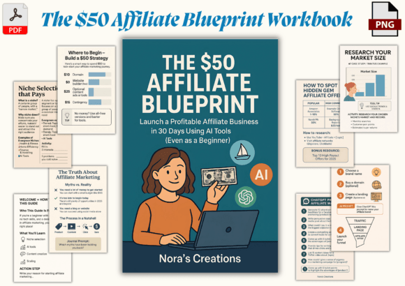 Download Affiliate Marketing Guide + Workbook - Work Collection