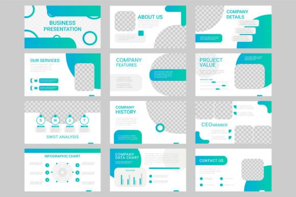 Download Green Abstract Presentation Templates. - Templates Collection