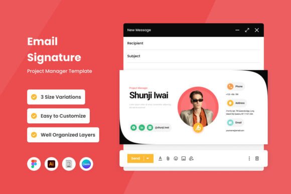 Download Project Manager - Email Signature V1 - Project Collection