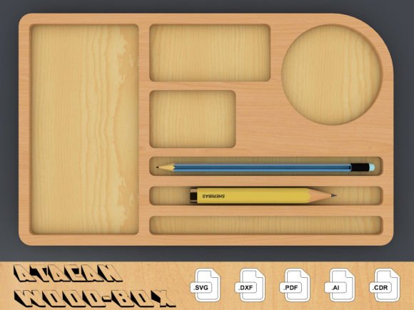 Download Office Organiser Cutting Templates 141 - Templates Collection