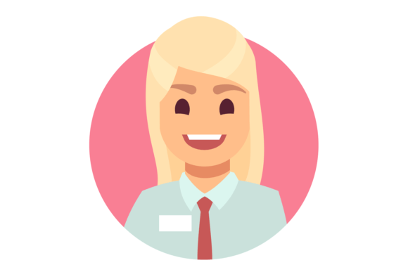 Download Corporate Female Worker Avatar. Woman Ro - Work Collection