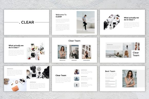 Download Presentation Templates - Clear - Templates Collection