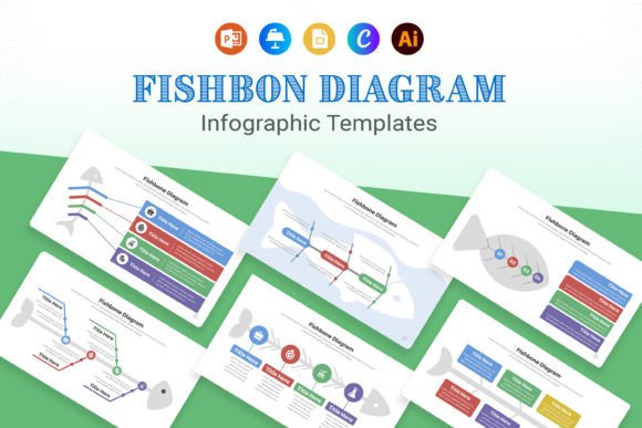 Download Fishbone Diagram Infographic Templates - Templates Collection