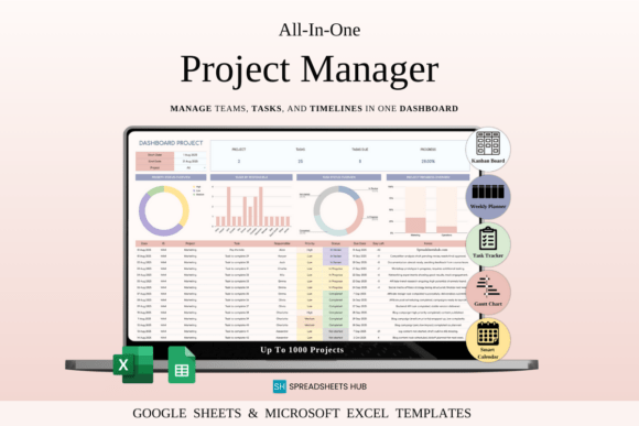 Download Project Management Spreadsheet Template - Project Collection