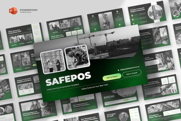 Download Workplace Safety Powerpoint Template - Work Collection