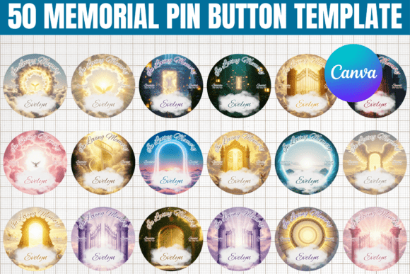 Download 50 Memorial Pin Button Templates - Templates Collection