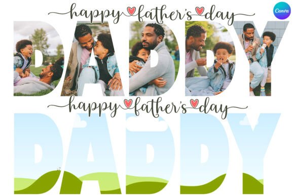 Download Father's Day Canva Photo Frame - Premium Resources