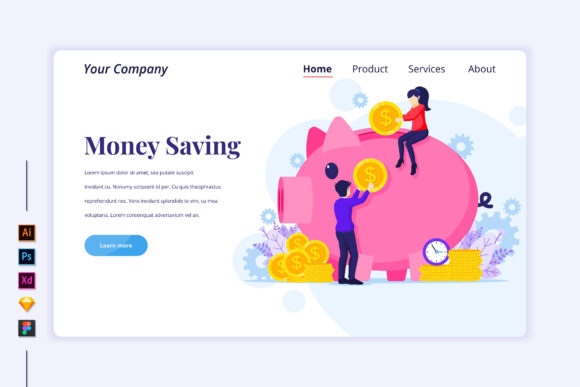 Download Money Investment Flat Illustration - Invest Collection