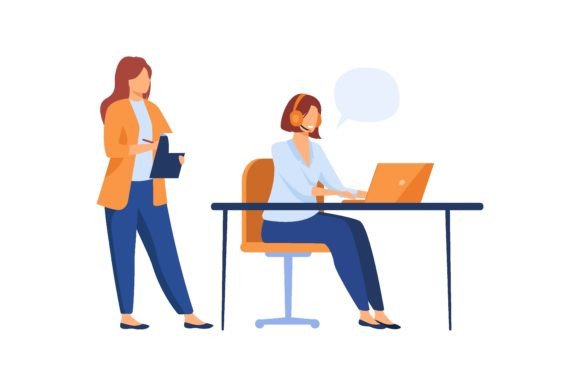 Download Young Operators Working in Call Center I - Work Collection