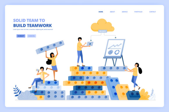 Download Solid Teamwork in Building Relationships - Work Collection